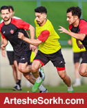 ادامه غیبت ملی‌پوشان در تمرین پرسپولیس